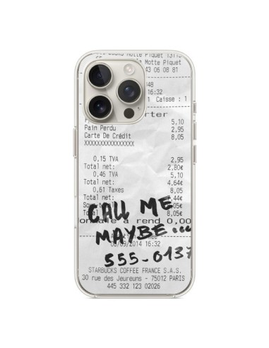 Coque iPhone 16 Pro Call me maybe - Benoit Bargeton