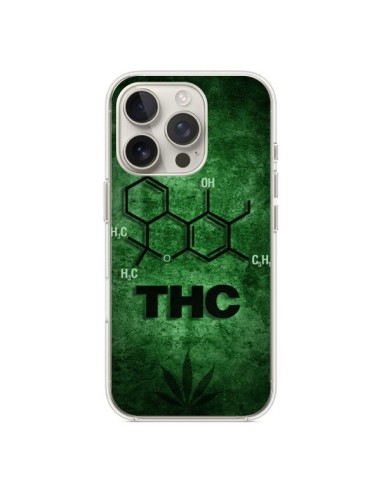 Coque iPhone 16 Pro THC Molécule - Bertrand Carriere