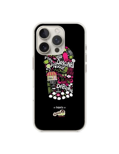 Coque iPhone 16 Pro Bubble Fever Original Flavour Noir - Bubble Fever