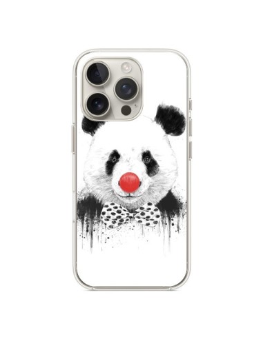 Coque iPhone 16 Pro Clown Panda - Balazs Solti