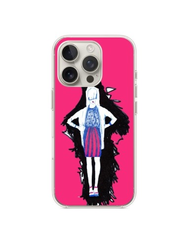 Coque iPhone 16 Pro Lola Femme Fashion Mode Rose - Cécile