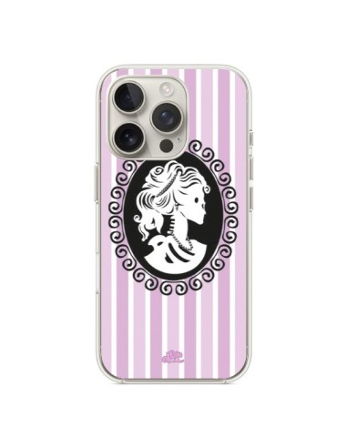 Coque iPhone 16 Pro Camée Squelette Rose et Bleue - Enilec