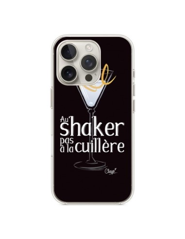 Coque iPhone 16 Pro Au shaker pas à la cuillère Cocktail Barman - Chapo