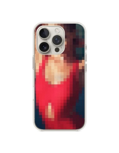 Coque iPhone 16 Pro Summer Girl Pixels - Danny Ivan