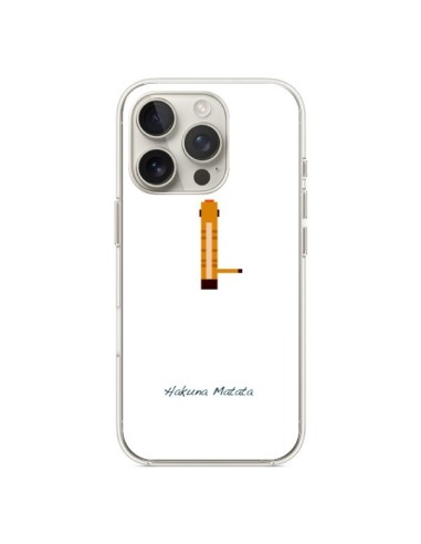 Coque iPhone 16 Pro Timon Hakuna Matata - Danny Ivan