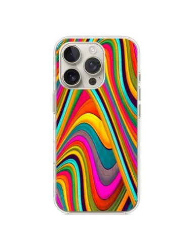 Coque iPhone 16 Pro Acid Vagues - Danny Ivan