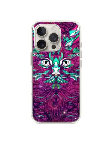 Coque iPhone 16 Pro Space Cat Chat espace - Danny Ivan