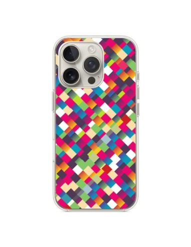 Coque iPhone 16 Pro Sweet Pattern Mosaique Azteque - Danny Ivan