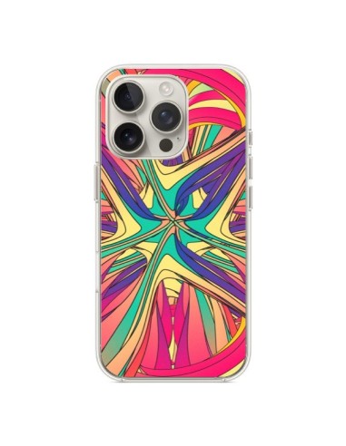 Coque iPhone 16 Pro Veins Veines Azteque Vagues - Danny Ivan