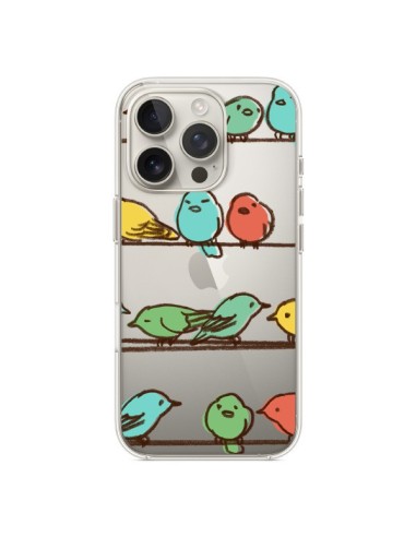 Coque iPhone 16 Pro Oiseaux Birds Transparente - Eric Fan