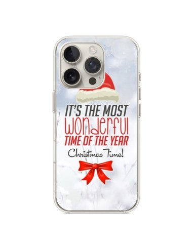 Coque iPhone 16 Pro Joyeux Noël - Eleaxart