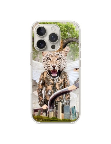 Coque iPhone 16 Pro Hear Me Roar Leopard - Eleaxart