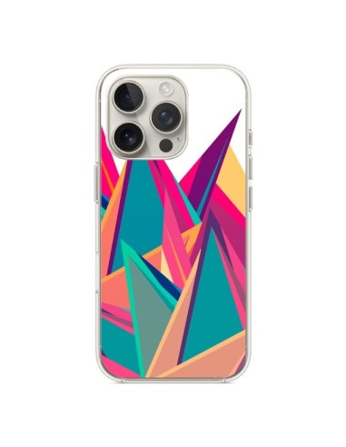 Coque iPhone 16 Pro Triangles Intensive Pic Azteque - Eleaxart