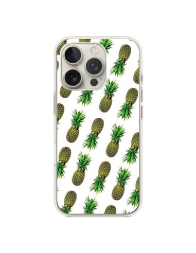 Coque iPhone 16 Pro Ananas Pineapple Fruit - Eleaxart