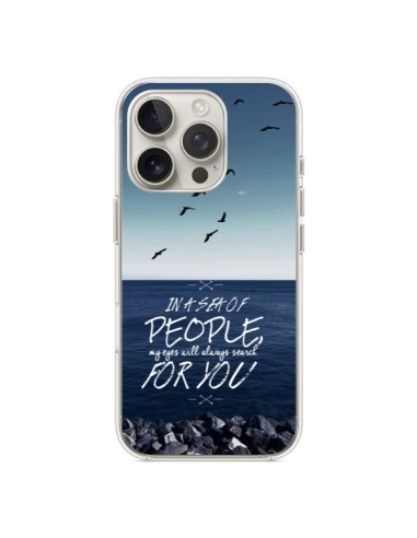 Coque iPhone 16 Pro Sea Mer Plage - Eleaxart