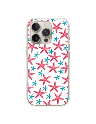 Coque iPhone 16 Pro Etoiles de mer Estrellitas - Eleaxart