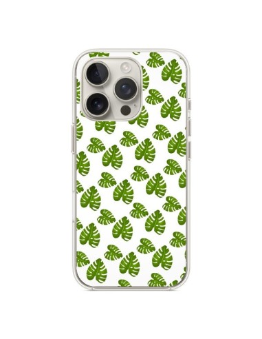 Coque iPhone 16 Pro Plantes vertes - Eleaxart