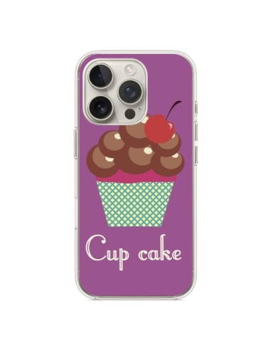 Coque iPhone 16 Pro Cupcake Cerise Chocolat - Léa Clément