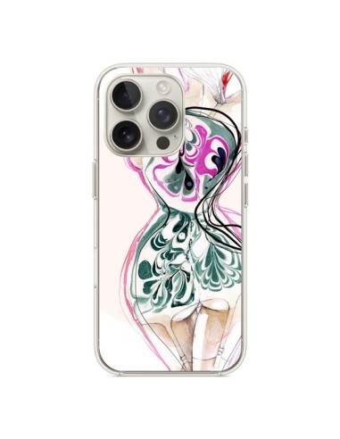 Coque iPhone 16 Pro Femme en fleurs - Elisaveta Stoilova