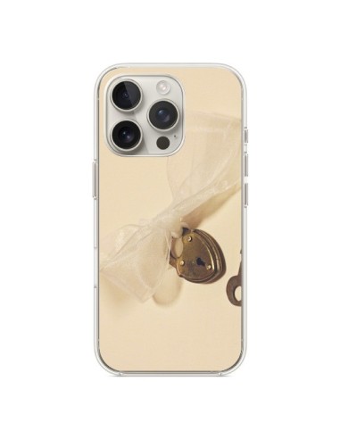 Coque iPhone 16 Pro Key to my heart Clef Amour - Irene Sneddon