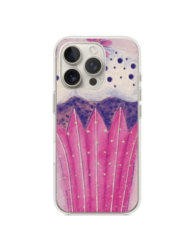 Coque iPhone 16 Pro Cupcake Rose - Irene Sneddon