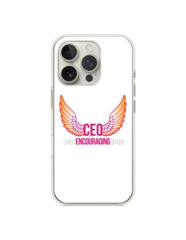 iPhone 16 Pro Case CEO Chief Encouraging Officer Pink - Shop Gasoline