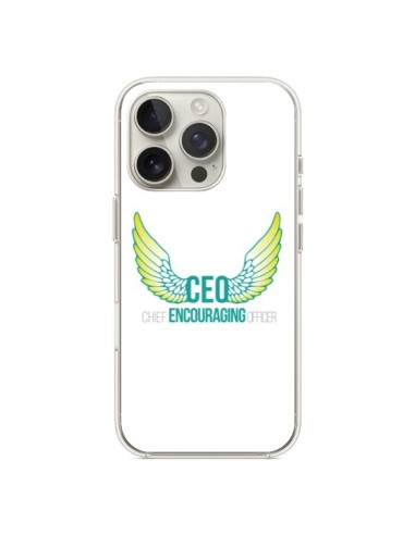 Coque iPhone 16 Pro CEO Chief Encouraging Officer Vert - Shop Gasoline