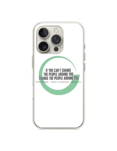 Coque iPhone 16 Pro Peter Shankman, Changing People - Shop Gasoline