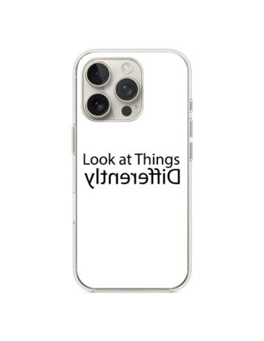 Coque iPhone 16 Pro Look at Different Things Black - Shop Gasoline