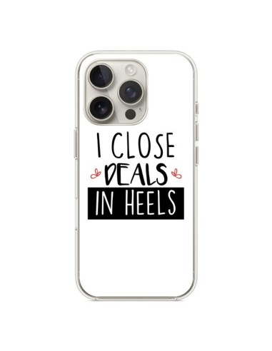 Coque iPhone 16 Pro I close Deals in Heels - Shop Gasoline