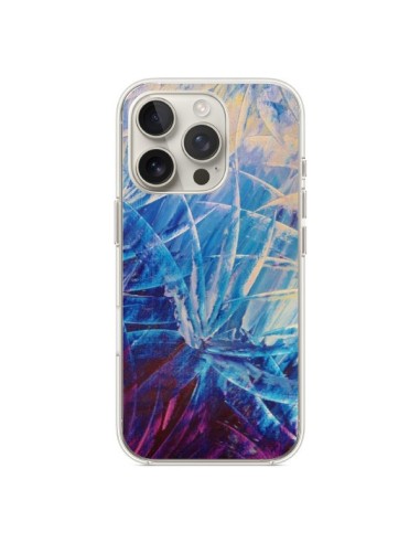 Coque iPhone 16 Pro Fleurs Violettes françaises - Ebi Emporium