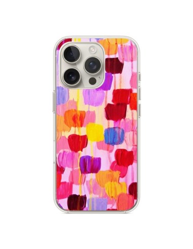 Coque iPhone 16 Pro Pois Roses Dottie - Ebi Emporium