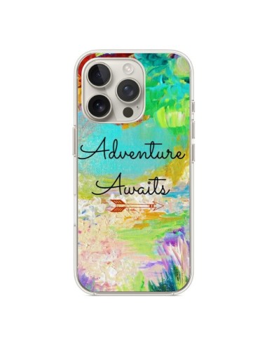 Coque iPhone 16 Pro Adventure Awaits Fleurs - Ebi Emporium