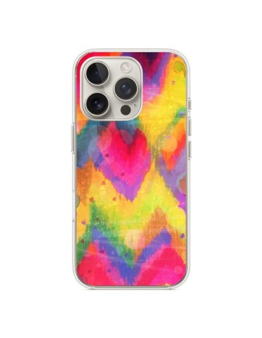 Coque iPhone 16 Pro Coeur Tribal - Ebi Emporium