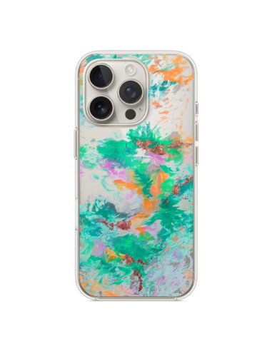 Cover iPhone 16 Pro Sirena Fiori Trasparente - Ebi Emporium