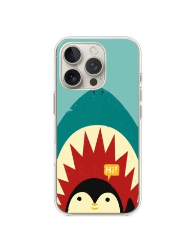 Cover iPhone 16 Pro Pinguino Squalo - Jay Fleck