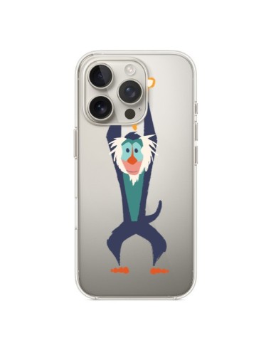 Coque iPhone 16 Pro Futur Roi Lion King Rafiki Transparente - Jay Fleck