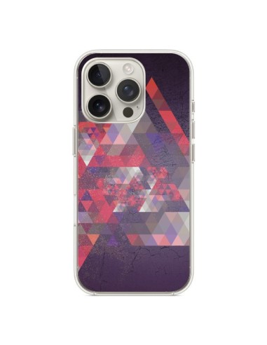 Coque iPhone 16 Pro Azteque Gheo Violet - Javier Martinez