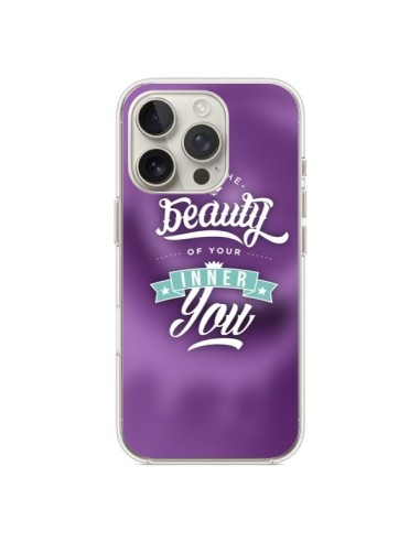 Coque iPhone 16 Pro Beauty Violet - Javier Martinez