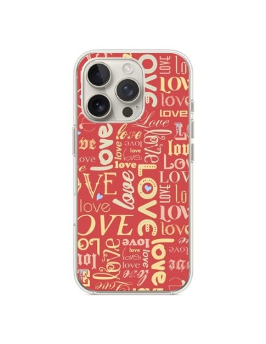 Coque iPhone 16 Pro Love World - Javier Martinez