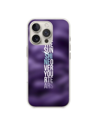 Coque iPhone 16 Pro Sunshine Violet - Javier Martinez