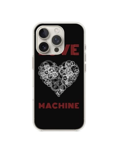 Coque iPhone 16 Pro Love Machine Coeur Amour - Julien Martinez