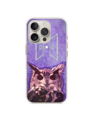 Coque iPhone 16 Pro Chouette Owl Spirit - Jonathan Perez