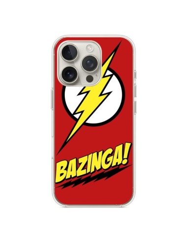 Coque iPhone 16 Pro Bazinga Sheldon The Big Bang Theory - Jonathan Perez