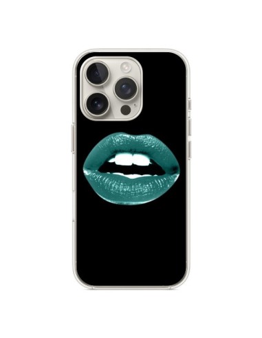 Cover iPhone 16 Pro Labbra Blu - Jonathan Perez