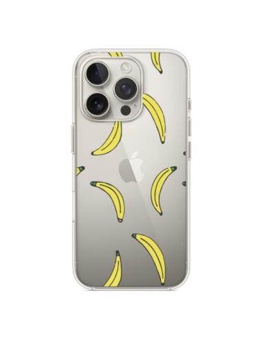 Coque iPhone 16 Pro Bananes Bananas Fruit Transparente - Dricia Do