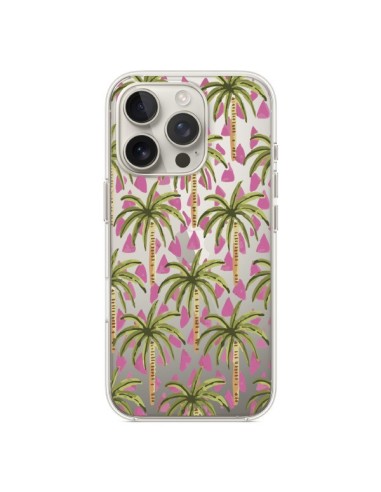 Coque iPhone 16 Pro Palmier Palmtree Transparente - Dricia Do