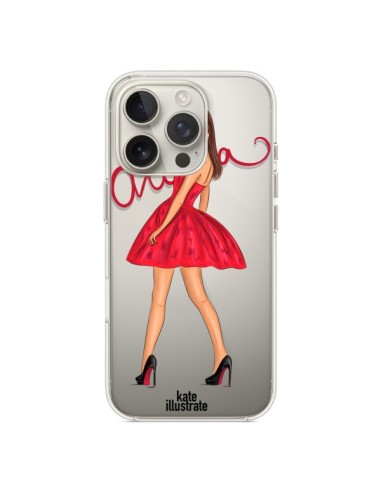 iPhone 16 Pro Case Ariana Grande Cantante Clear - kateillustrate