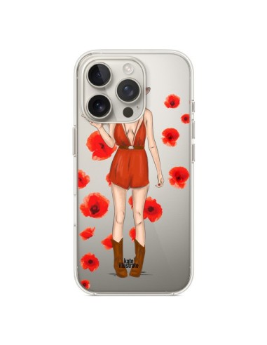 Coque iPhone 16 Pro Young Wild and Free Coachella Transparente - kateillustrate