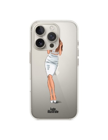 iPhone 16 Pro Case Ice Queen Ariana Grande Cantante Clear - kateillustrate